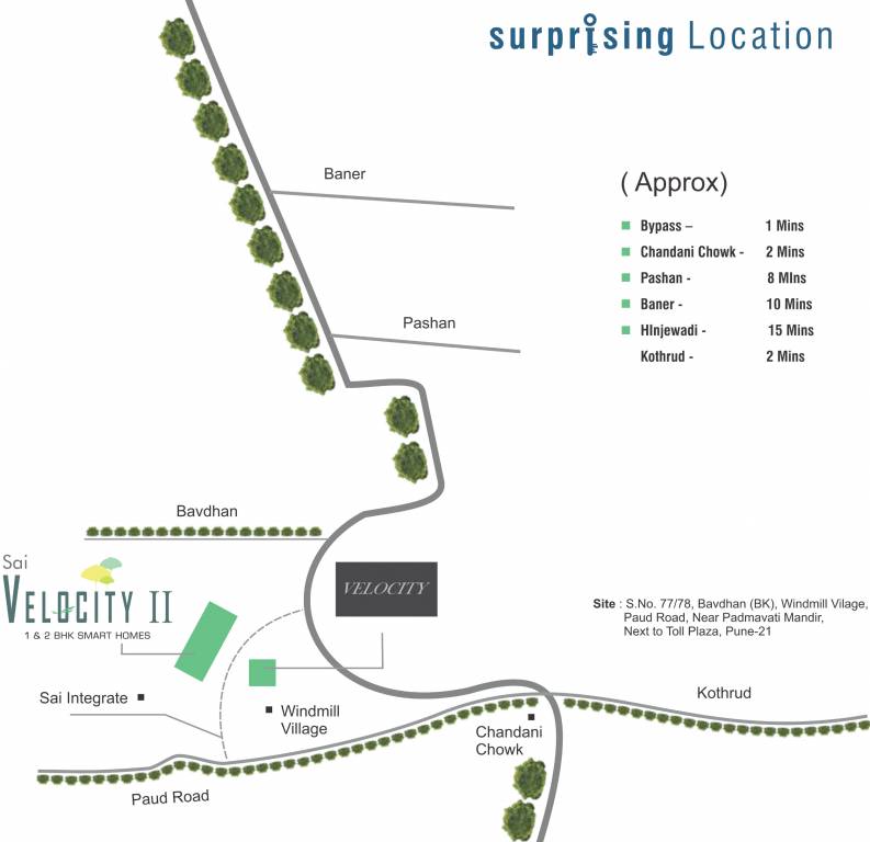 Images for Location Plan of Prithvi Sai Velocity II