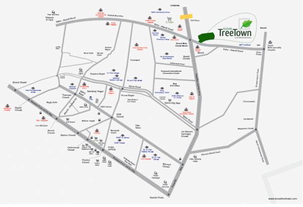  tree-town Location Plan