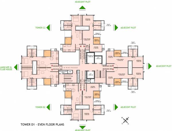 Images for Cluster Plan of Srrinivas Stella C2 D1 And D2