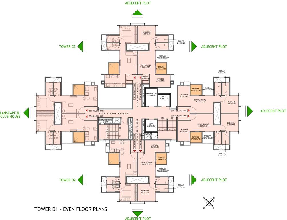 Images for Cluster Plan of Srrinivas Stella C2 D1 And D2