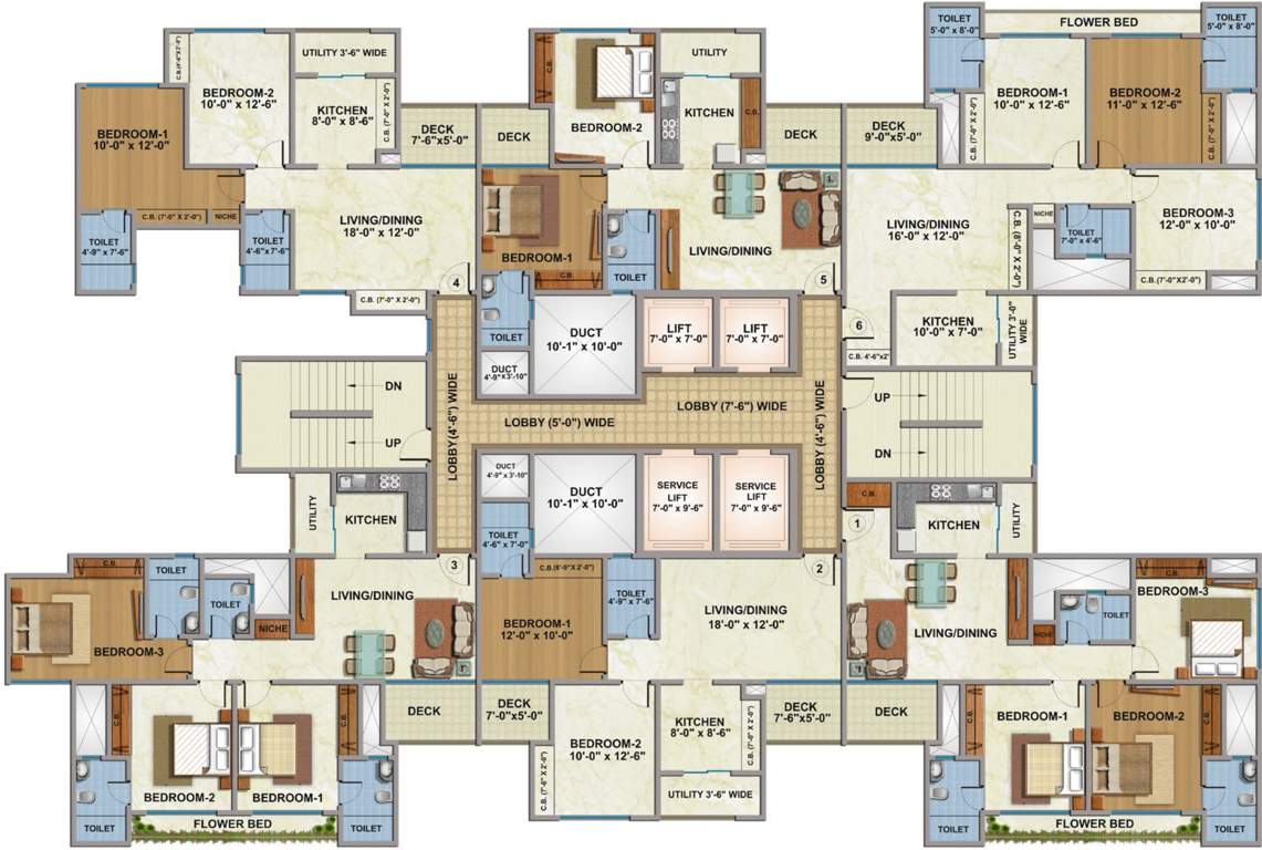 Images for Cluster Plan of Godrej Alive A