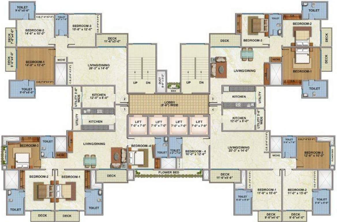 Images for Cluster Plan of Godrej Alive E