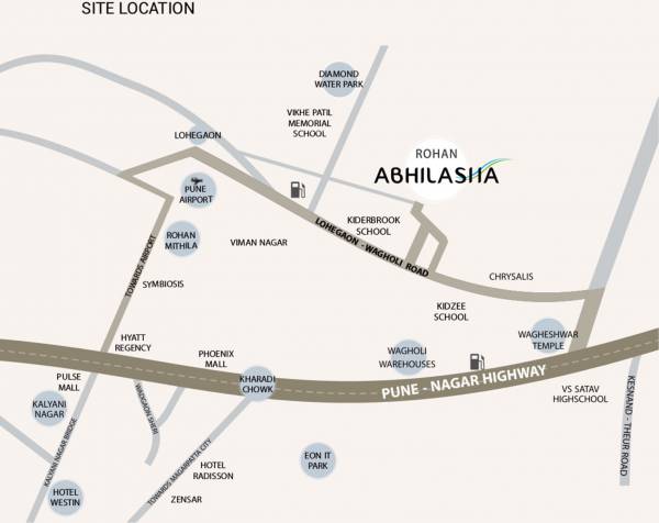 Images for Location Plan of Rohan Abhilasha Building C Images for Location Plan of Rohan Abhilasha Building C