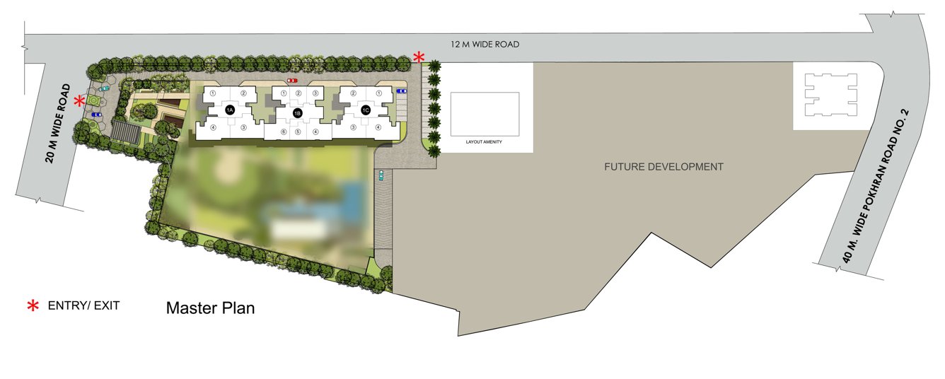 Images for Master Plan of Indiabulls One Indiabulls Thane 1
