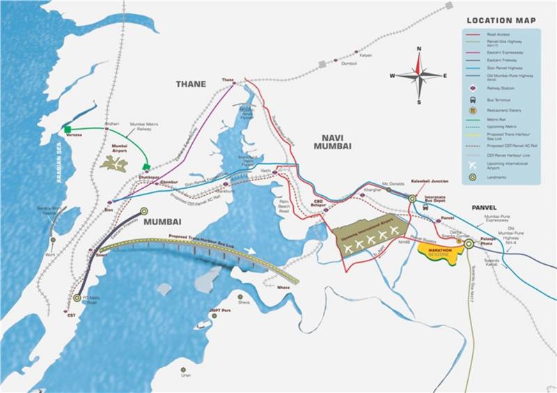 Images for Location Plan of Marathon Nexzone Antilia 1