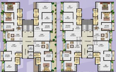  labh-heights Labh Heights Bldg No 6 Wing K And L Cluster Plan