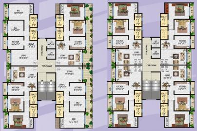  labh-heights Labh Heights Bldg No 7 Wing A Cluster Plan