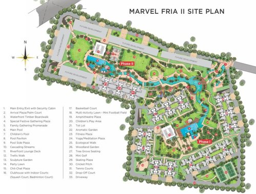 Images for Master Plan of Marvel Ganga Fria P1 P2 P3 Building