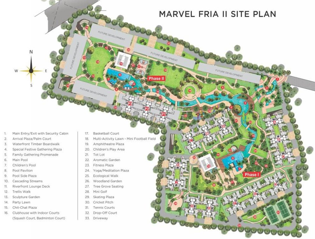 Images for Master Plan of Marvel Ganga Fria P1 P2 P3 Building