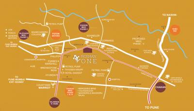 Images for Location Plan of Roshan One Wing B