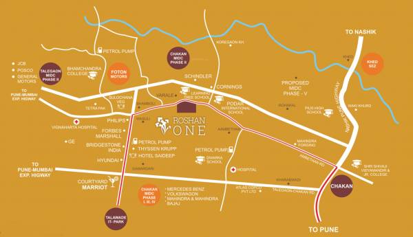 Images for Location Plan of Roshan One Wing B