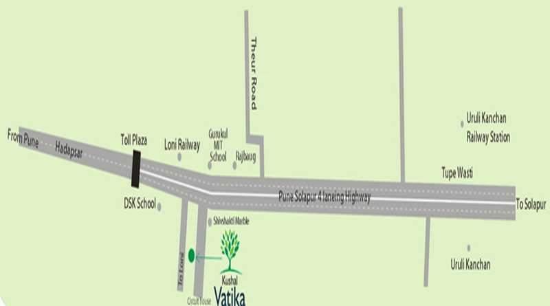  vatika phase ii Location Plan