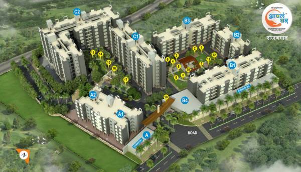 Images for Elevation of Maple Aapla Ghar Ranjangaon Phase II Images for Elevation of Maple Aapla Ghar Ranjangaon Phase II