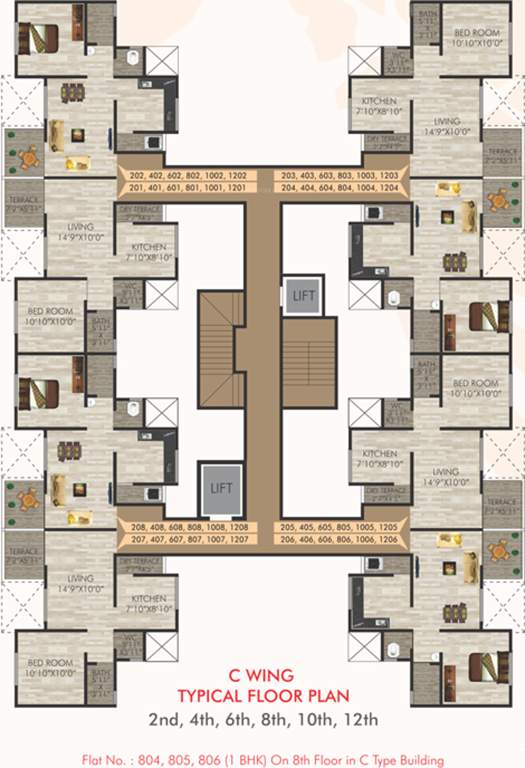 Images for Cluster Plan of Venture City Wing B And C