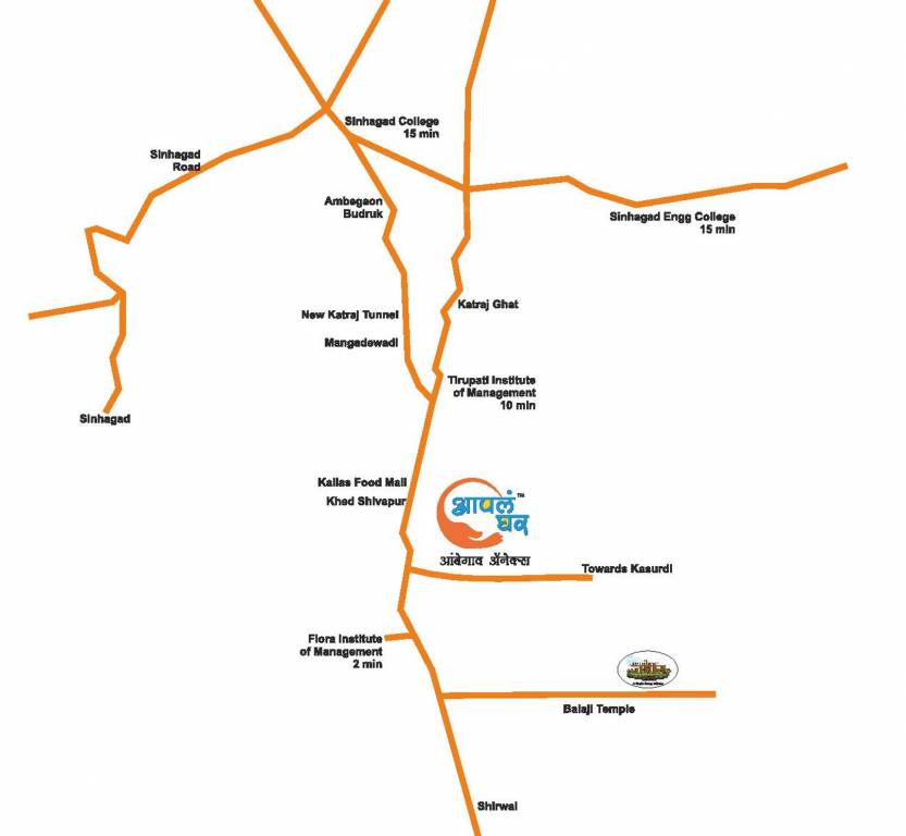 Images for Location Plan of Maple Aapla Ghar Ambegaon Annex Phase I