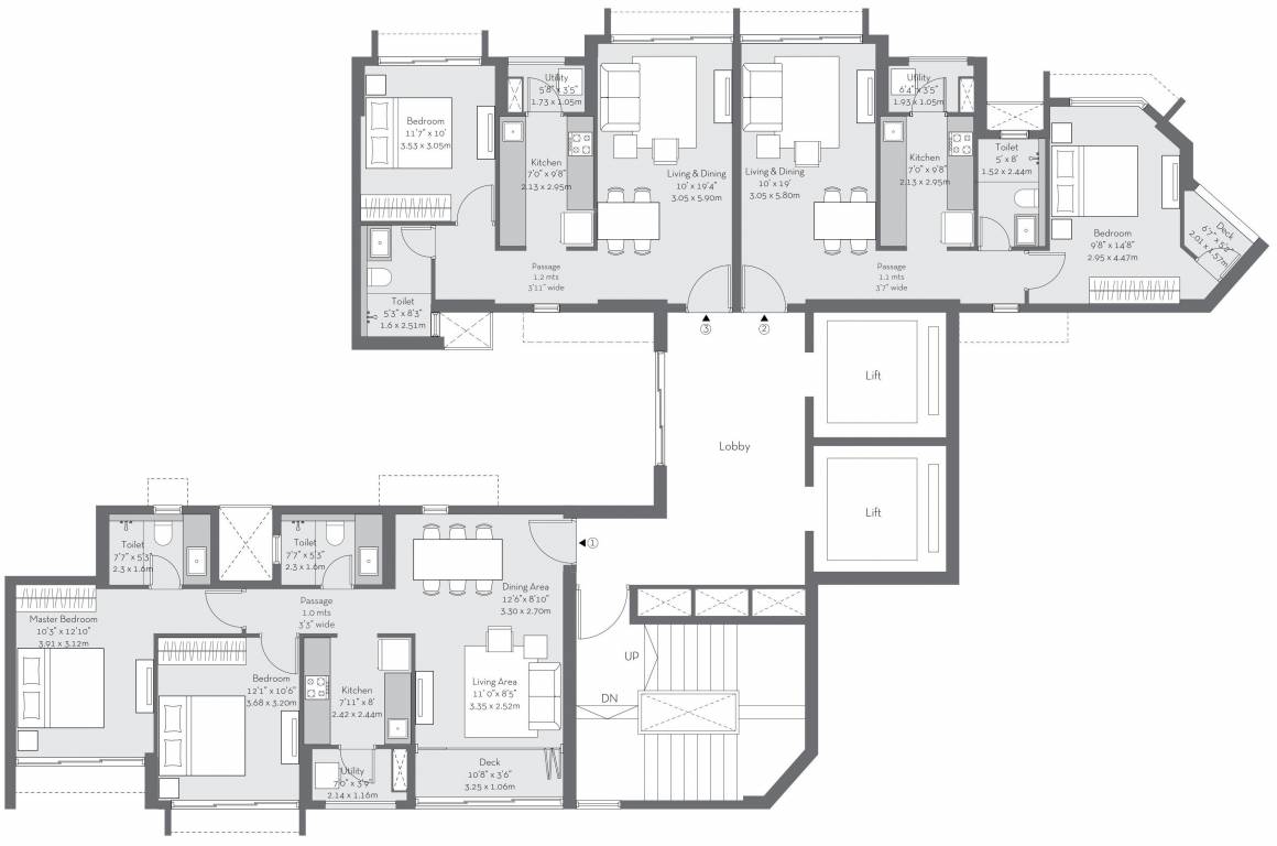 Images for Cluster Plan of Godrej The Trees
