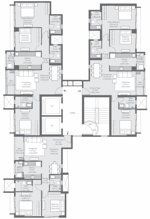 Images for Cluster Plan of Godrej The Trees