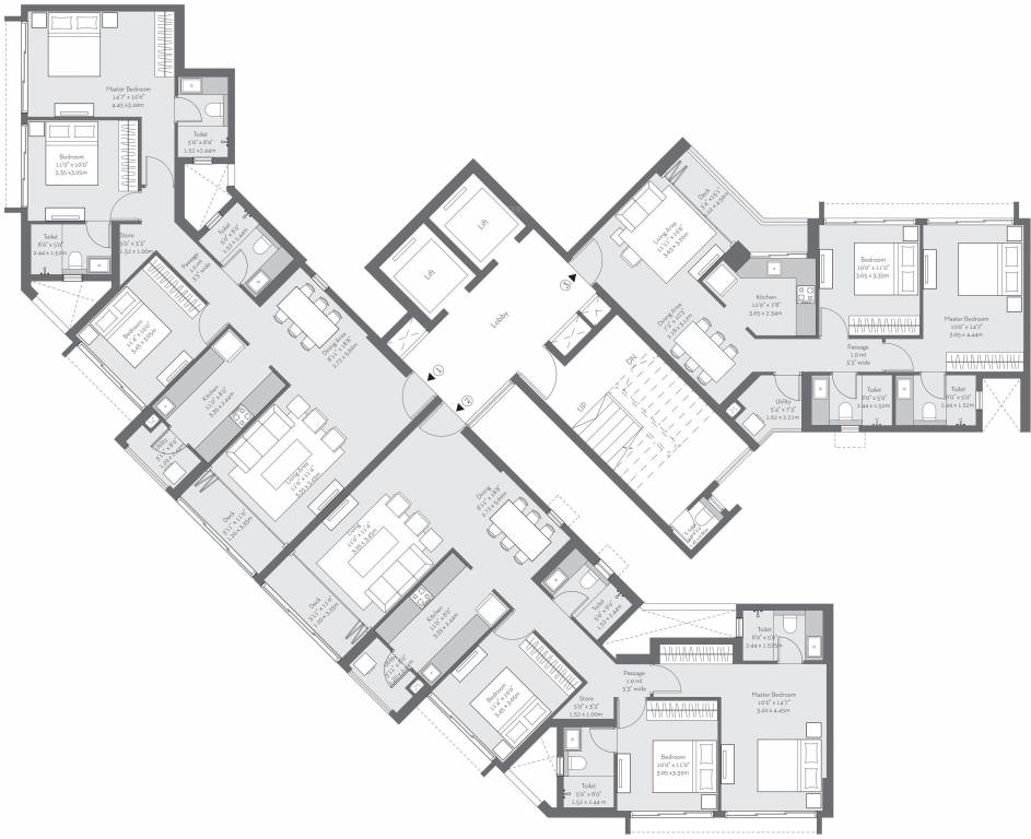 Images for Cluster Plan of Godrej The Trees