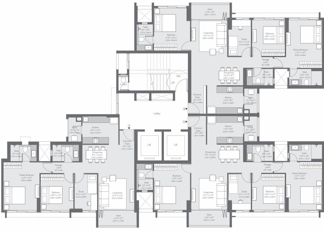 Images for Cluster Plan of Godrej The Trees