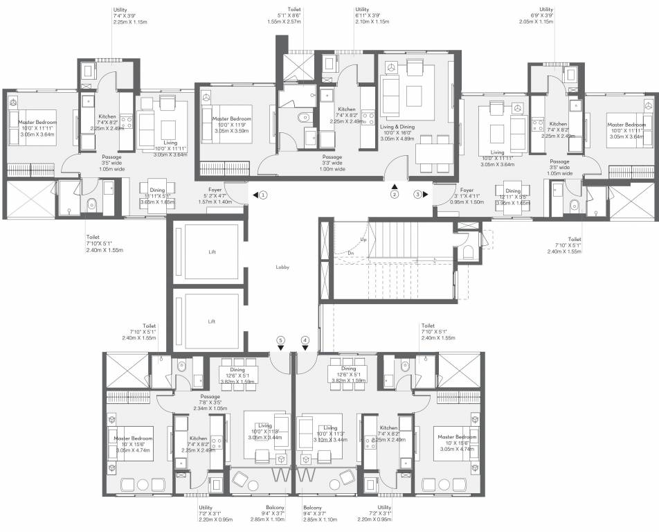 Images for Cluster Plan of Godrej The Trees
