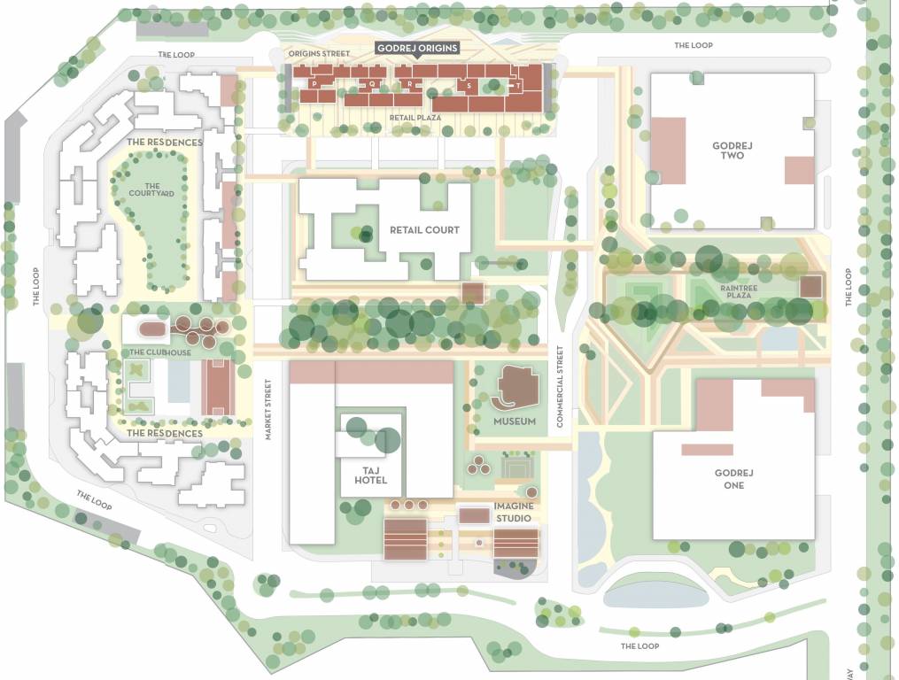Images for Master Plan of Godrej The Trees