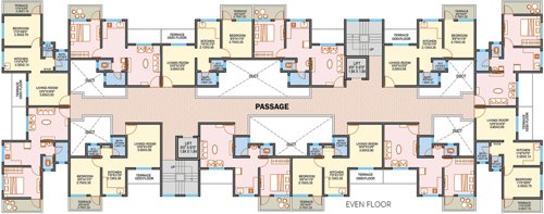 Images for Cluster Plan of The TCG Panorama Phase II Bldg B