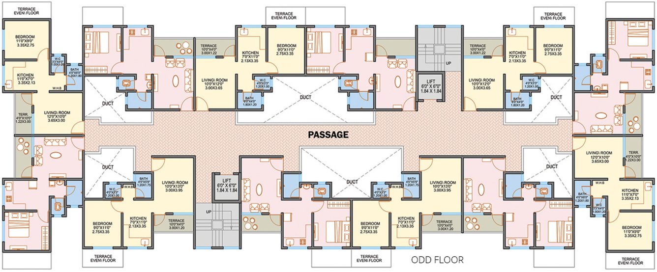 Images for Cluster Plan of The TCG Panorama Phase II Bldg B