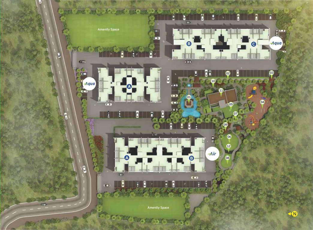  mist aqua a Images for Layout Plan of Gokhale Mist Aqua A