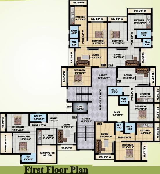 Images for Cluster Plan of  Mrunali Paradise