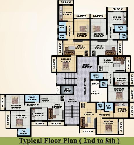 Images for Cluster Plan of  Mrunali Paradise