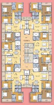 gokul dham society Block B Cluster Plan