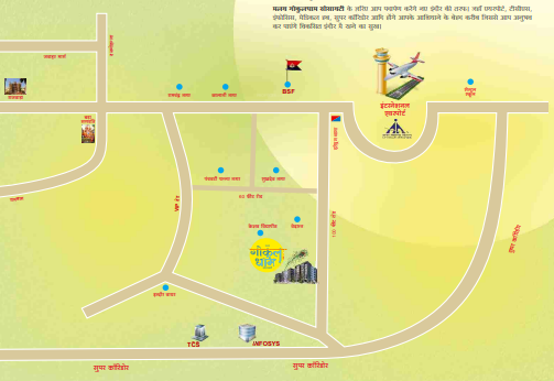  gokul-dham-society Location Plan