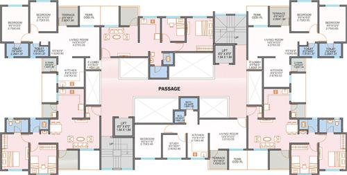 Images for Cluster Plan of The TCG Panorama Phase I Bldg C
