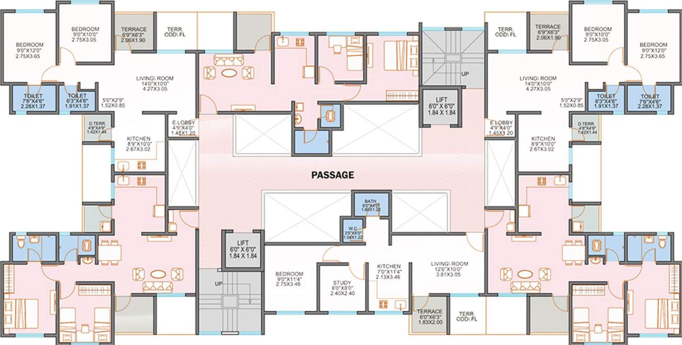 Images for Cluster Plan of The TCG Panorama Phase I Bldg C