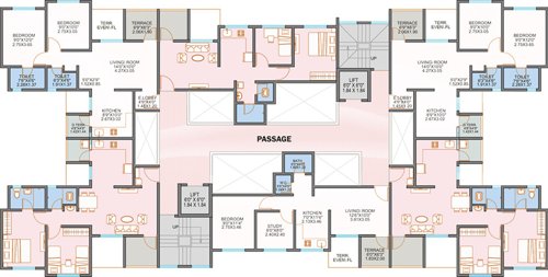 Images for Cluster Plan of The TCG Panorama Phase I Bldg C