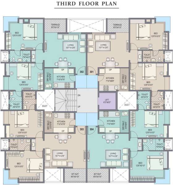 Images for Cluster Plan of  Sunshine Residency