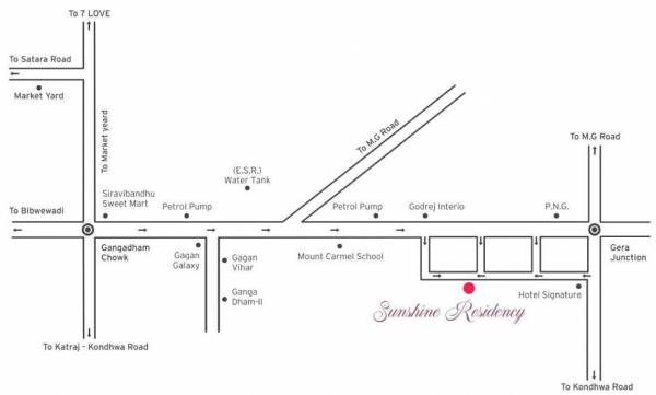 Images for Location Plan of  Sunshine Residency