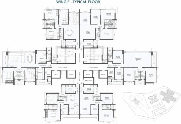 Images for Cluster Plan of Wadhwa Anmol Fortune II