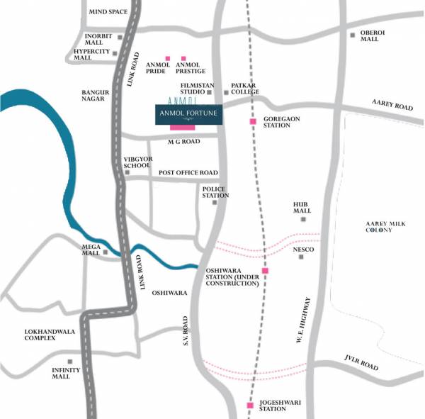 Images for Location Plan of Wadhwa Anmol Fortune II