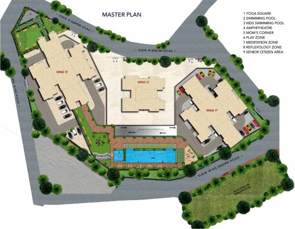 Images for Master Plan of Wadhwa Anmol Fortune II