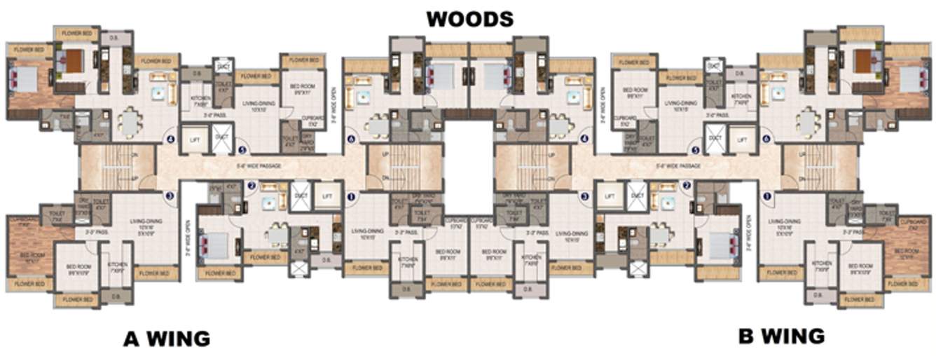 Images for Cluster Plan of Sanghvi Sanghvi S3 Ecocity Woods