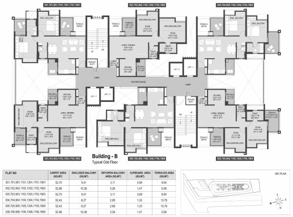 Images for Cluster Plan of ARP Valora Towers B