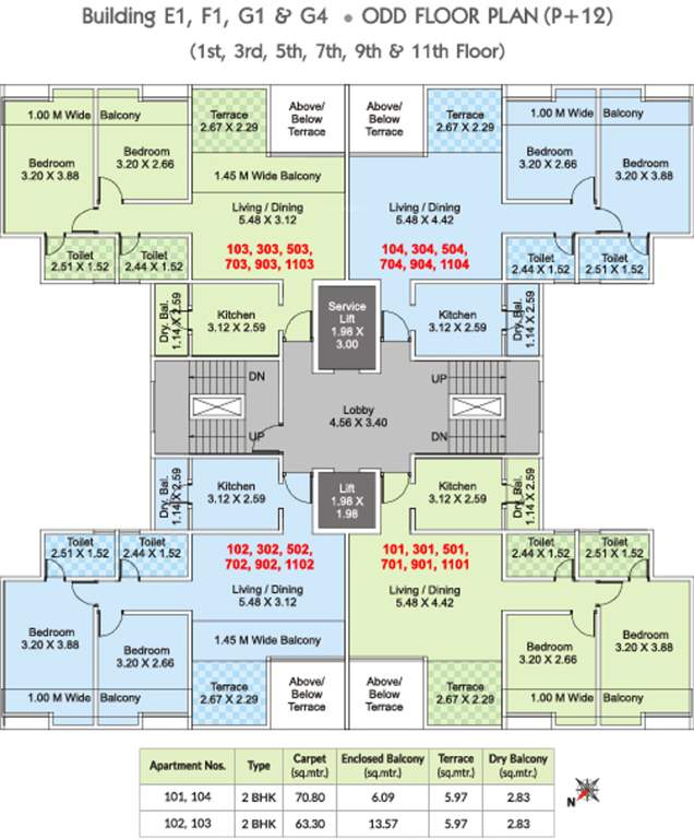 Images for Cluster Plan of Kumar Park Infinia Phase III