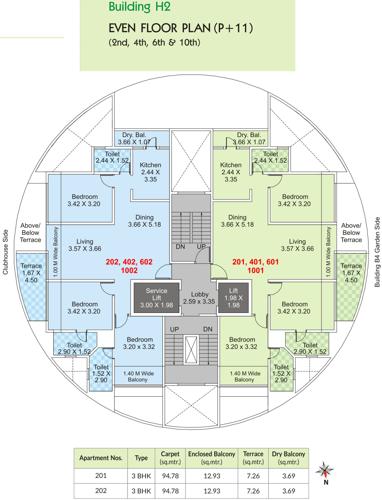 Images for Cluster Plan of Kumar Park Infinia Phase III