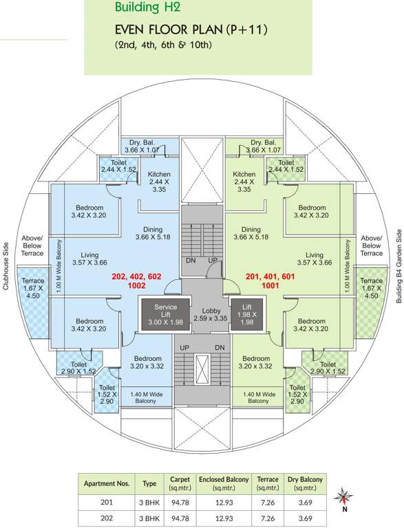 Images for Cluster Plan of Kumar Park Infinia Phase III