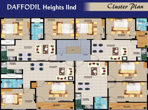 Images for Cluster Plan of  Daffodil Heights 2