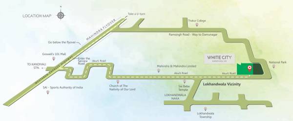 Images for Location Plan of Rajesh Whitecity Phase 1 Wing A