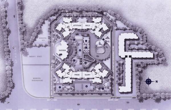 Images for Layout Plan of Rajesh Raj Tattva Phase II Wing C and D