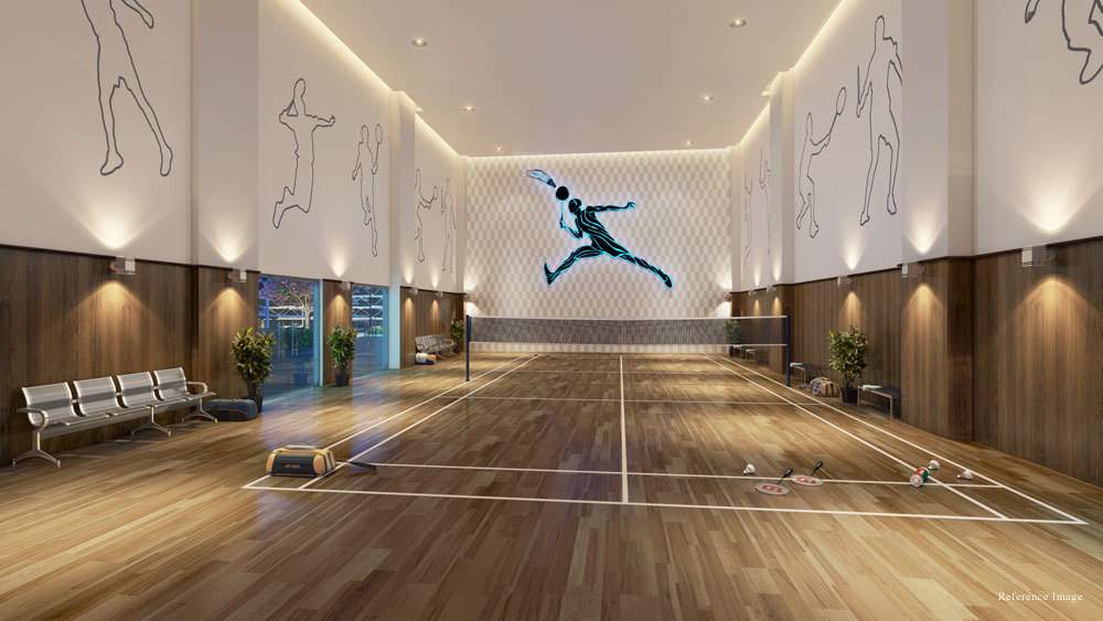 raj tattva phase ii wing c and d Badminton Court