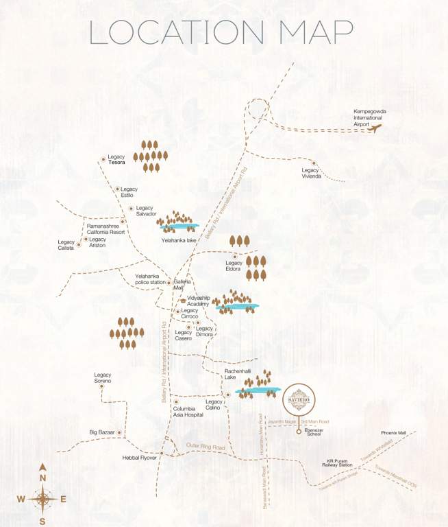 saviero Location Plan